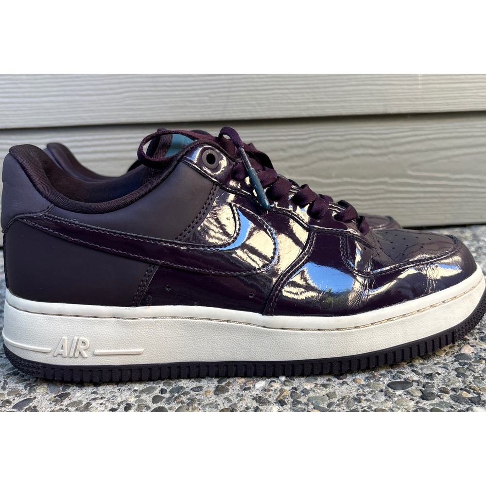 Nike Air Force 1 SE Premium‎ 'Port Wine' Sneakers AH6827-600 Women's Size 9